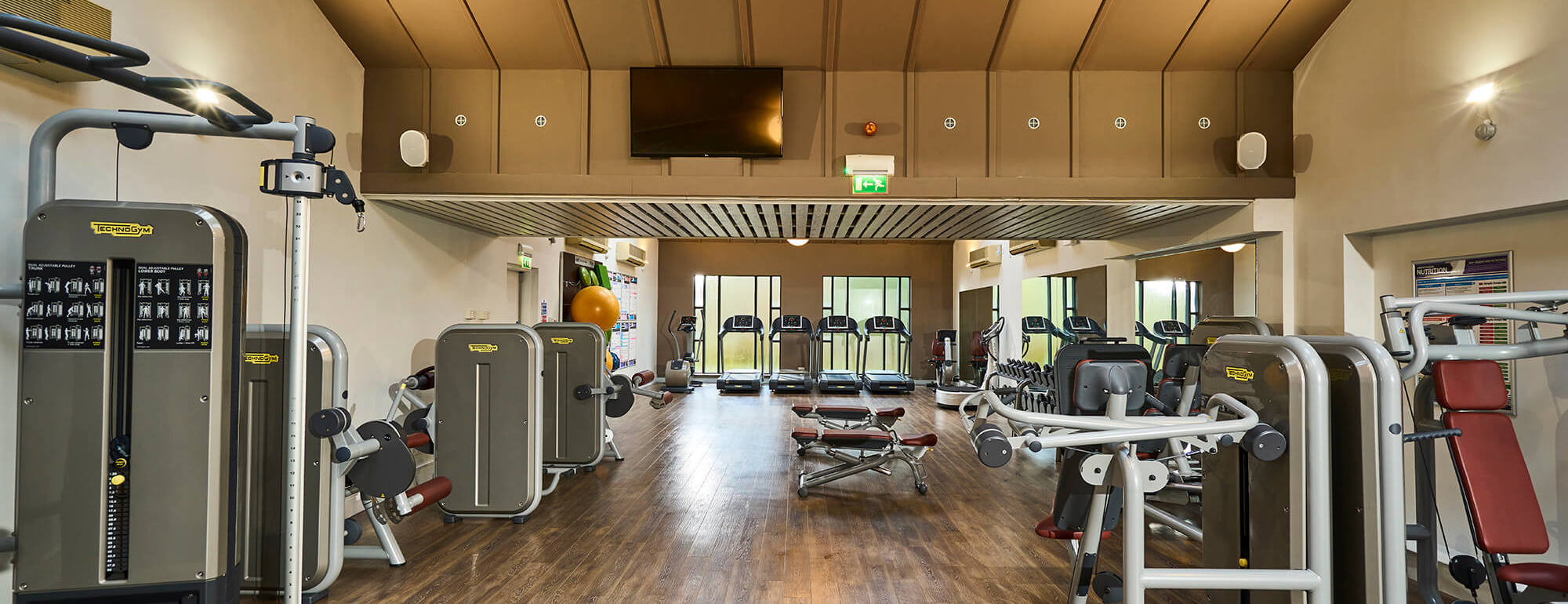 Gym at Peebles Hydro Hotel