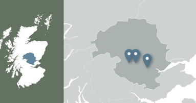 Map of Perthshire