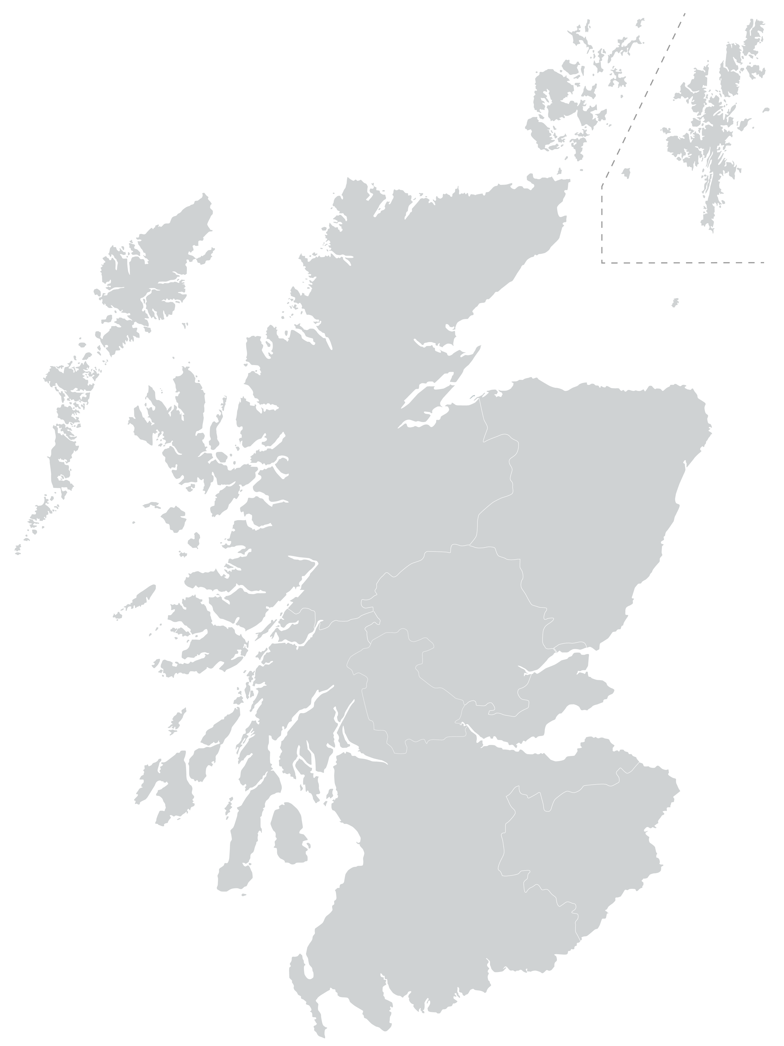 Map of Scotland