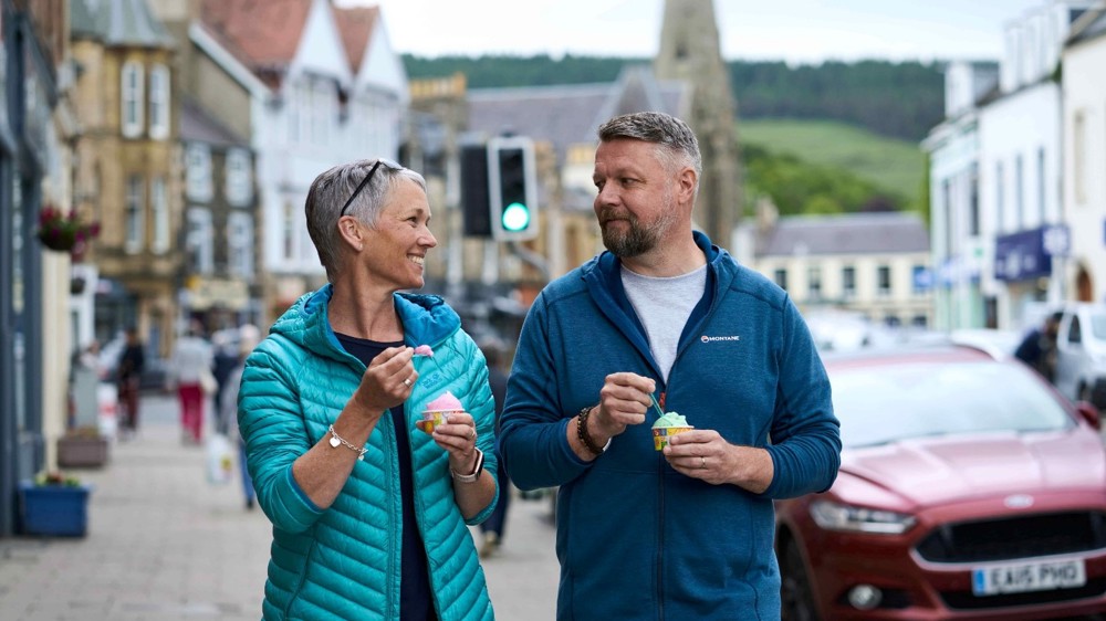 Explore Peebles high street