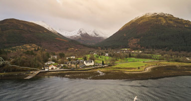 Map of the Scottish Highlands