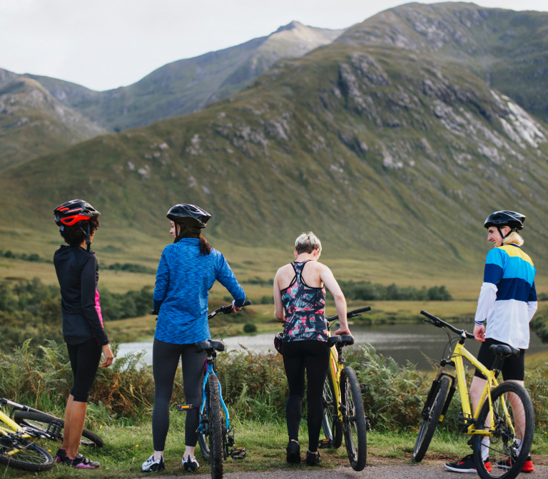 Biking in Glencoe